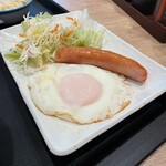 松屋 - ソーセージエッグ