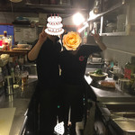 Gyo-Bar - イケメン店員さん（今日誕生日）とイケジョ店員さん　※ご本人、店長さん了解済み