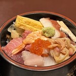 鮨政 - ちらし 具だけ大盛り¥1350