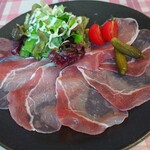 レストラン一力 - 料理写真:黒豚の生ハム