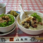 横浜中華街 福養軒 - 塩あんかけ麺セット