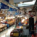 Jagalchi Market - 1Fで食材を選んで