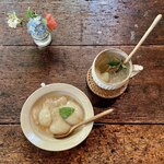 暮らしとごはん 燈台 - 有機レモン生姜シロップソーダ