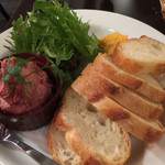 ヴィエイユ ヴィーニュ - 大好きな鶏レバーのムースと人参のムース