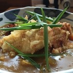 うどん上々 - 鶏天カレーうどん