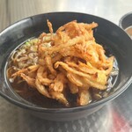 そばうどん 立ち喰い雑賀屋 - かき揚げそば　530円