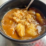 そばうどん 立ち喰い雑賀屋 - ホルモンカレー　480円