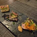 ニコミマクリ - 前菜の盛り合わせ