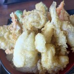 三日月庵 - 海鮮天丼
