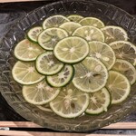 汐見 - すだち蕎麦(//∇//)