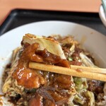 鴻福 - 豚肉とキャベツ