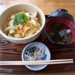 槻の郷荘 - 親子丼６００円（税別）2015.03.27