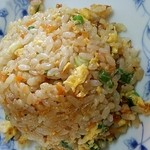 餃子館 - ラーメン定食（小チャーハン）