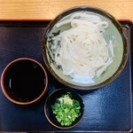 手打ちうどん つるや - 込340円：冷やし饂飩（小）