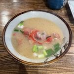 魚八寿し - 金目あら汁