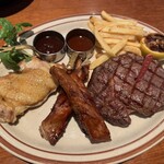シズラー - 料理写真:トリプルミートコンボ　