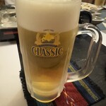 お多福 - 生ビール