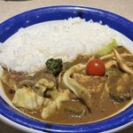 カリーライス専門店エチオピア - 「チキン+野菜カリー(¥1,400)」です。