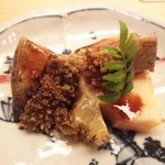 鮨処 平野 - 蛸はＮＧなので煮鮑だけ