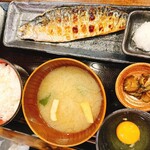 しんぱち食堂 - 料理写真:さば文化干し定食