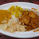 タットゥカダ - チキンカレーミールス1200円