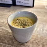 サインビーエス - お通し　冷製かぼちゃのポタージュ