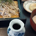 榑木野 - くるみそば、おやき(野沢菜)