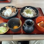 そば処 かぶと - 料理写真:精進ごまセット