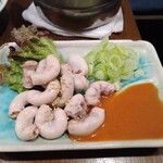 やきとん たかちゃん - コブクロ刺し 430円