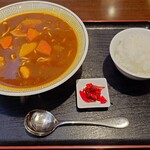 大衆食堂正広 - カレーラーメンセット