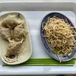 オルソー - 豚肉ワンタン 搾菜と干し豆腐の山椒油和え