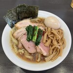 自家製手打ち麺 禿 - 牛脂醤油ラーメン