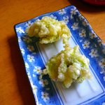 わき水 - ふきのとうの天ぷら◎2010/4