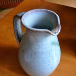 わき水 - そば湯と器◎2010/4