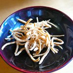 わき水 - お通しの蕎麦揚げ◎2010/4