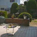 わき水 - 店内からの風情＠2010/4