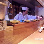 馳走　かく田 - 盛り付けも細部に渡って仕事が丁寧だと感じました