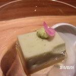 馳走　かく田 - とても滑らかで良く漉された口当たりの良いお豆腐でした