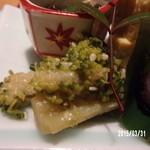 馳走　かく田 - ブロッコリーですが味の説明は不可ですただ勿論美味でした