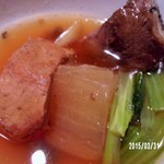 馳走　かく田 - 良く出汁と鰤の旨みを含んだ大根　これでもう十分でしょう