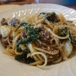 Ristorante Martello - 自家製ソーセージと黒キャベツのスパゲティ♪