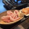 丸い月 - 料理写真:サムギョプサル三段バラ