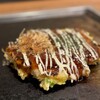 元祖 大阪お好み焼き 桃太郎 - 「豚イカ玉」
