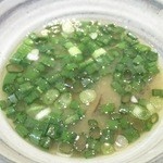 銀のさじ - (270325)　七皿目。シジミのみそ汁。