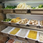 一味麻辣湯 - 具材コーナー