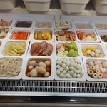 一味麻辣湯 - 具材コーナー
