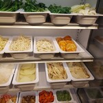 一味麻辣湯 - 具材コーナー