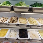 一味麻辣湯 - 具材コーナー
