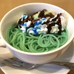 珈琲と鳩時計の店ロンドベル - チョコミントスパゲッティ
