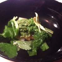 和牛懐石 但馬屋 梅田 - お澄ましは、あっさりテイストでほっとひと息です。